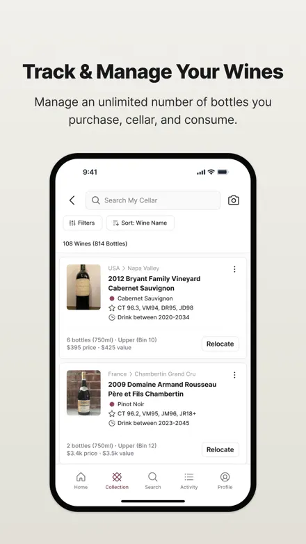 CellarTracker screenshot 2