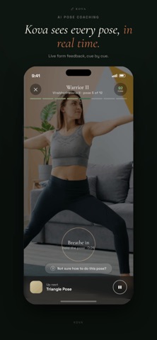 Kova: Yoga & Pilates Coach screenshot 3