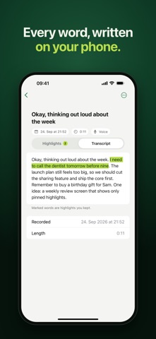 Gistleaf: Voice Notes Screenshot 5 of 6