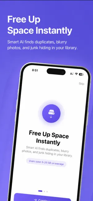 Swipey : The Photo Cleaner screenshot 1