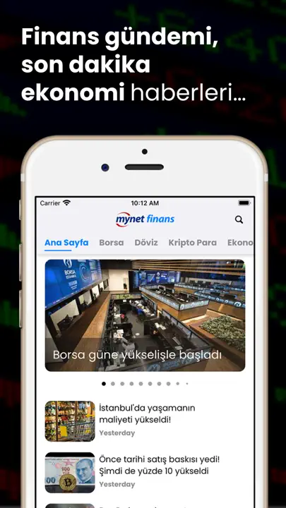 Mynet Finans Borsa Döviz Altın iPhone Ekran Görüntüsü 5