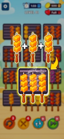 烧烤 益智游戏 : 美食家 做饭 screenshot