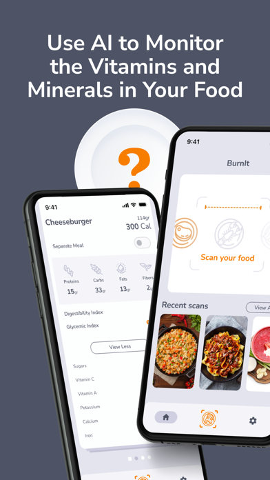 BurnIt: AI Calorie Counter Screenshot