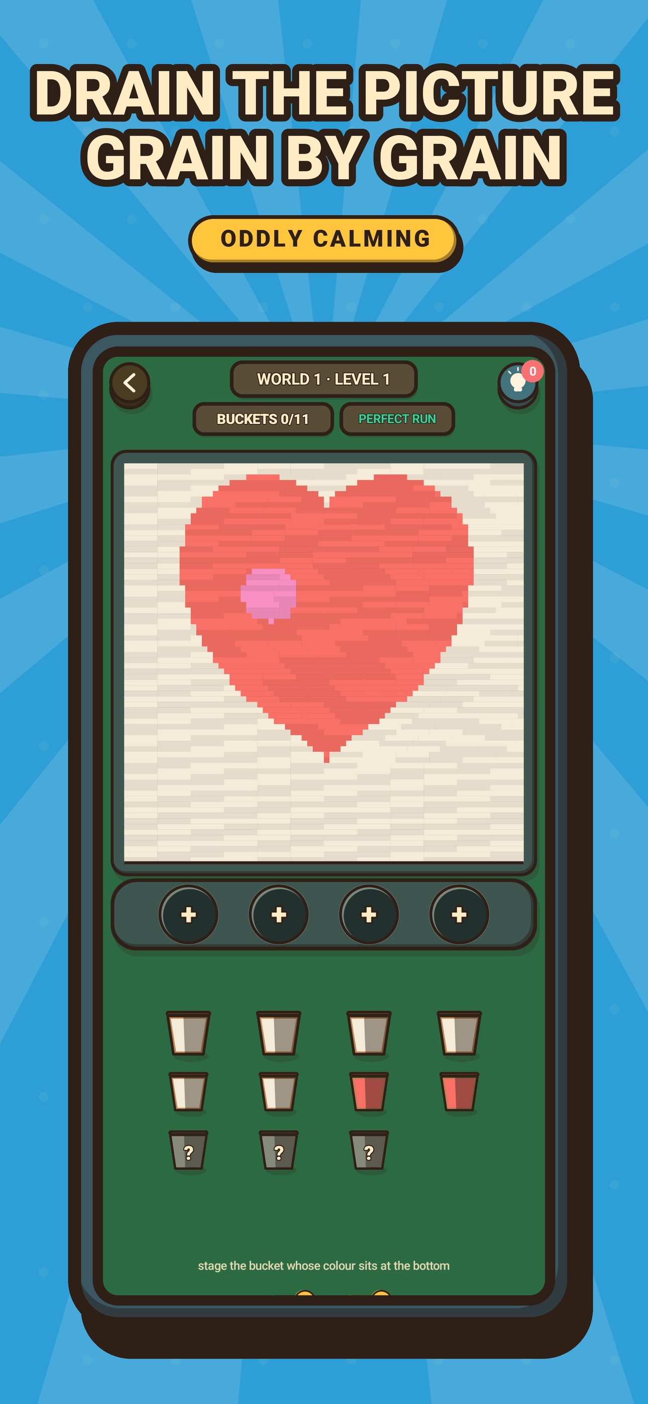 Screenshot 1 of Sand Buckets: Pour Puzzle