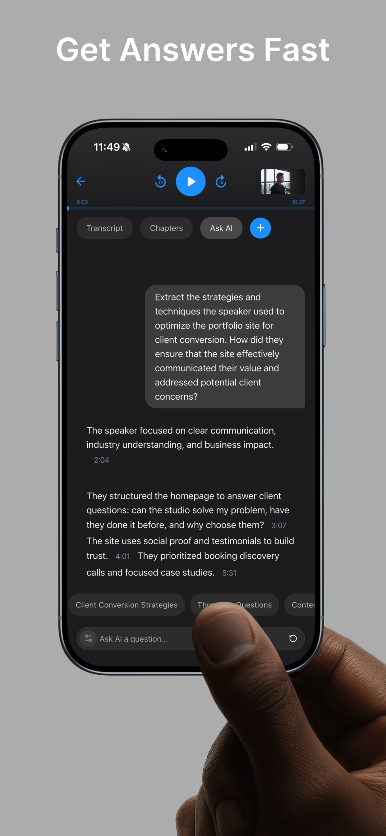 ScreenApp: AI Voice Recorder screenshot 5