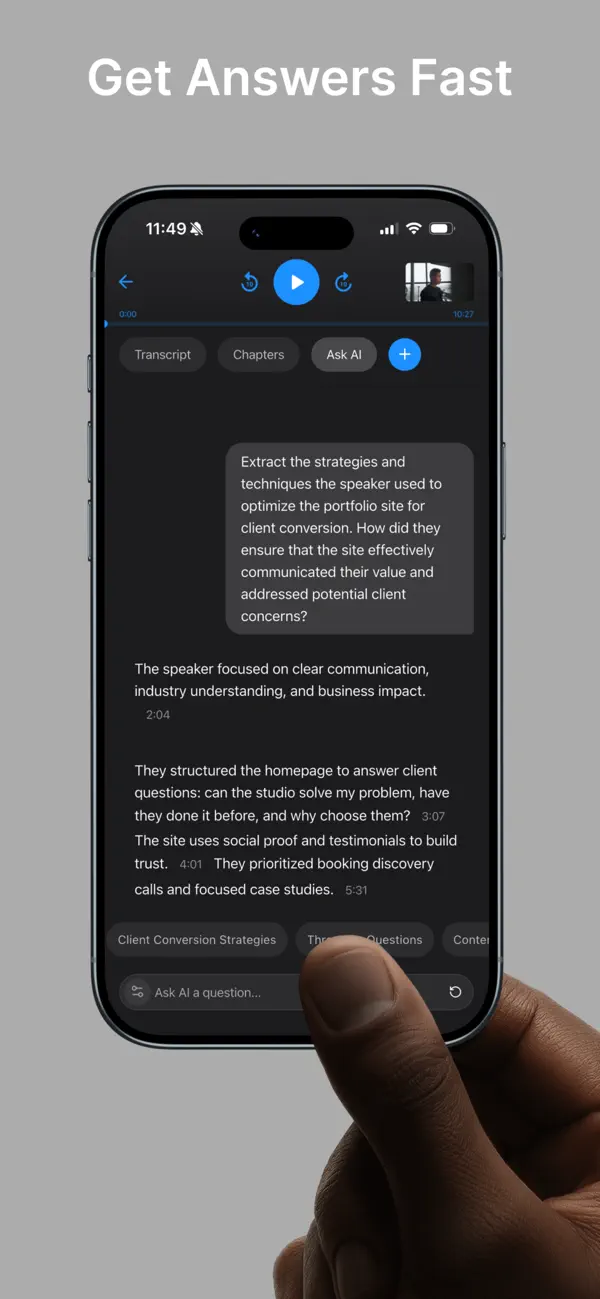 #4. ScreenApp: AI Voice Recorder (iOS) Av: ScreenApp