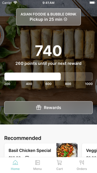 Asian Foodie & Bubble Drink iPhone screenshot 1 - Food & Drink app