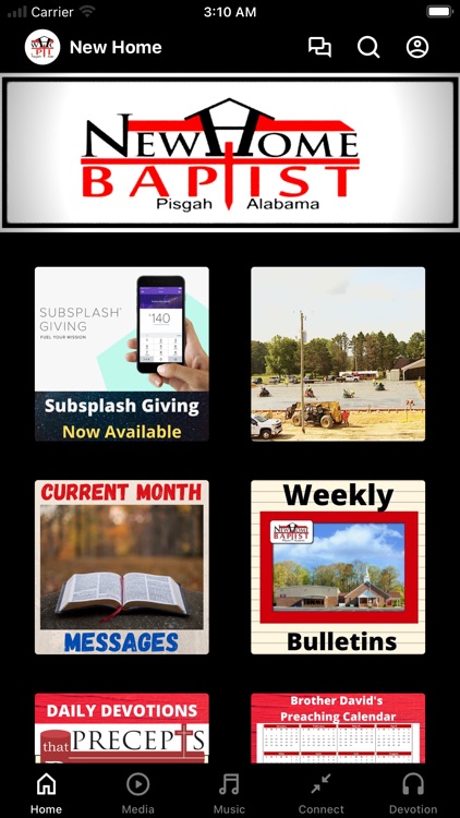 New Home Baptist Pisgah, AL