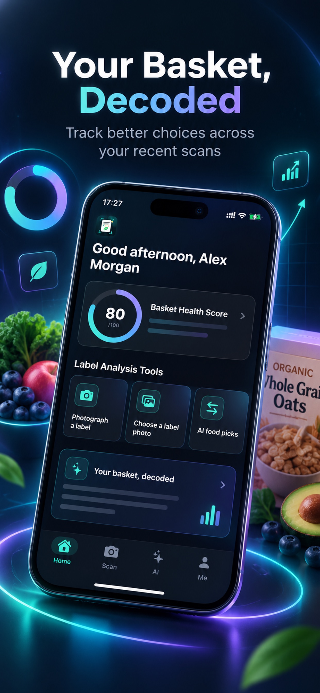 Screenshot 3 of Claria: Food Label AI