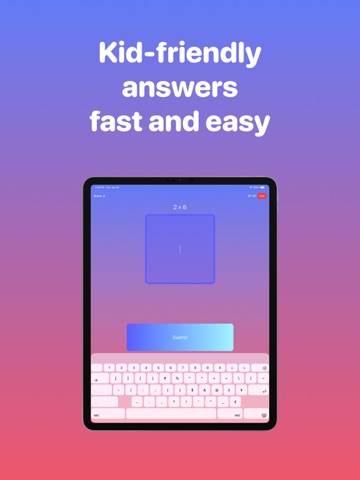 Math Dash Math Practice App iPad screenshot