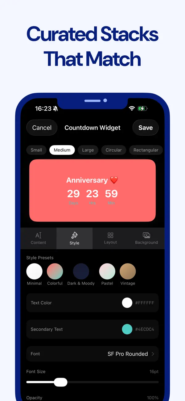 #5. Widgetly: Widget & Icon Themes (iOS) Ved: Alexis Raimbault