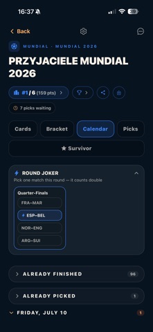 Friend Bet screenshot