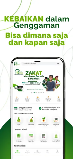 Sedekah Yatim: Donasi & Zakat screenshot 1