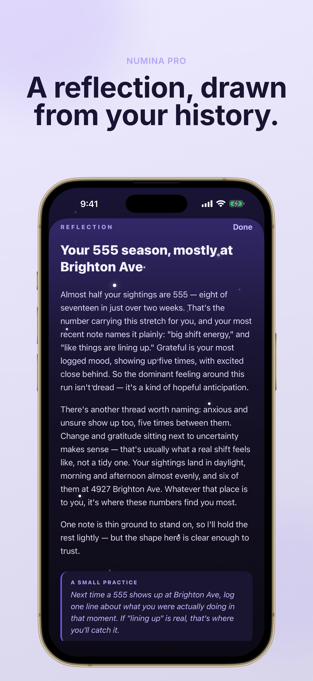 Numina: Synchronicity Journal screenshot 7