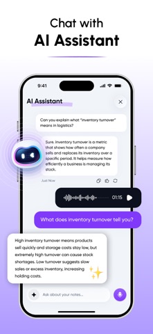 AI Note Taker: Audio Summary iPhone screenshot