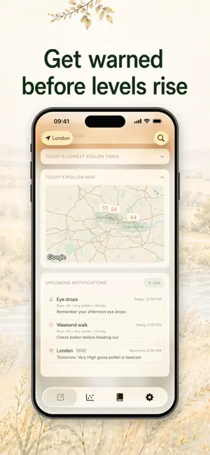 Pollen Jotter: Allergy Tracker screenshot 3