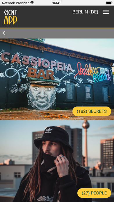 The Secret App Screenshot