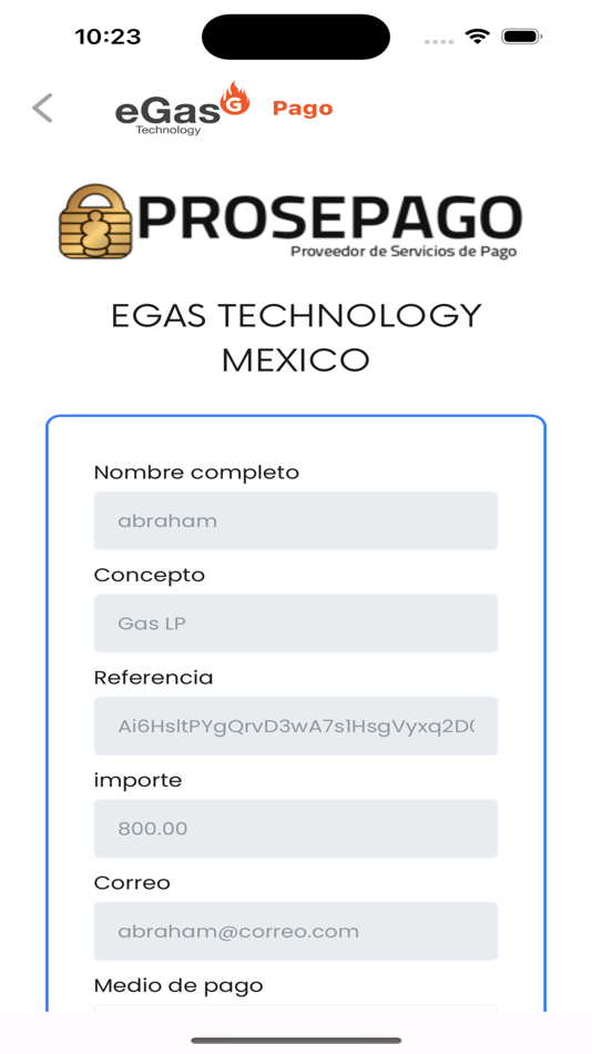#9. eGas Clientes (iOS) 由: Jose Maria Moreno Fierros