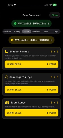Run or Rot iPhone screenshot