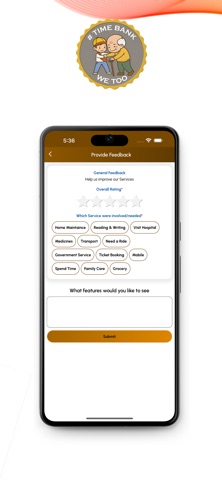 We Too - Time Bank screenshot