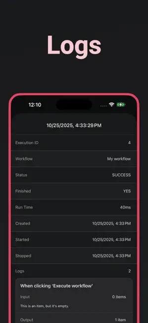 N8N Automations — Nathan iPhone screenshot 4