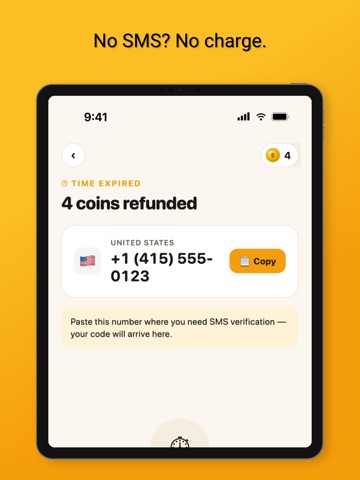 SMS Box - Receive SMS Online iPad screenshot