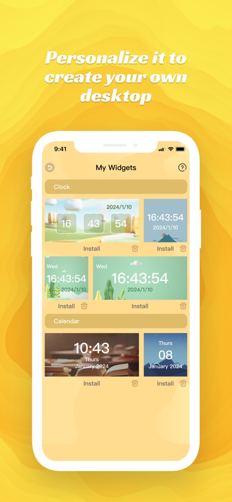 Light Widgets - Lifestyle App | MWM