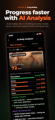Krato: AI Workout Guide & Log Screenshot 1 of 6