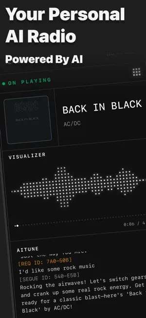 AITUNE - AI Radio + DJ screenshot 1