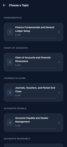 MB-310 Finance Exam Prep Screenshot 2 of 5