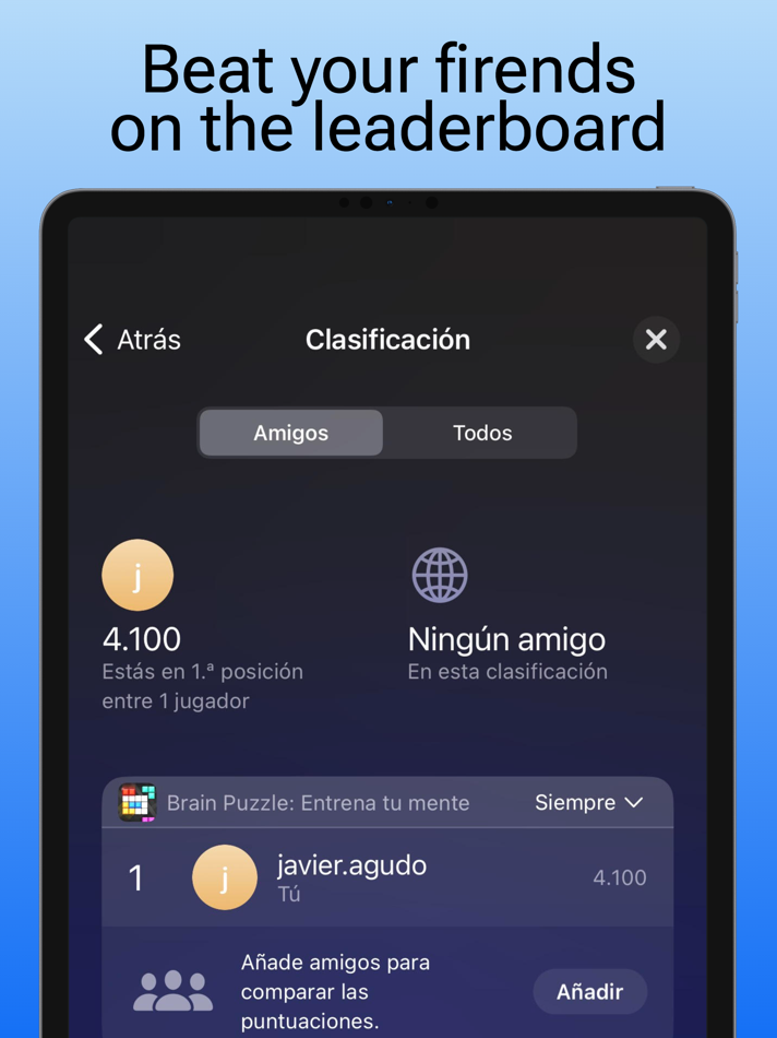 #5. Brain Puzzle: Block Game (iOS) Ved: Javier Agudo