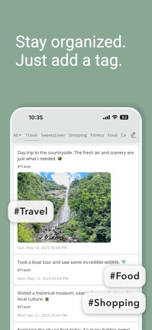 DrawerJournal - Private Diary Screenshot 2 of 6