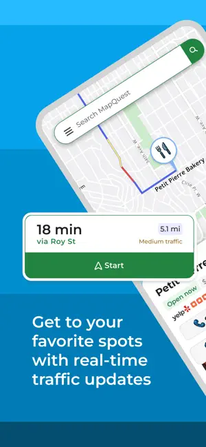 MapQuest GPS Navigation & Maps iPhone screenshot 6