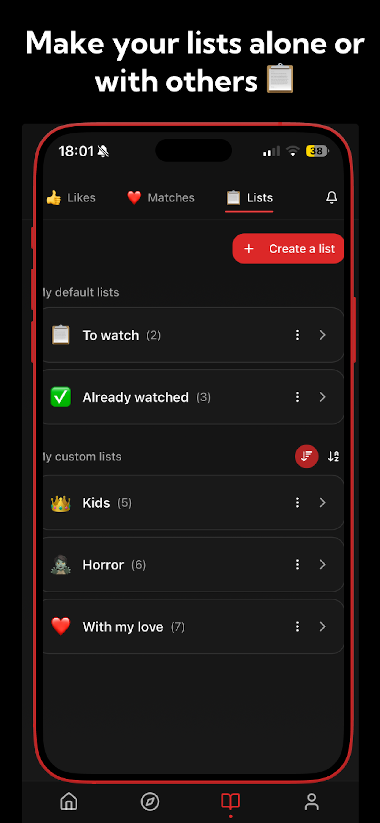 Match and Watch