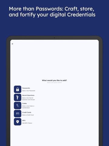 PassVult: Passwords Manager ipad screenshot 3