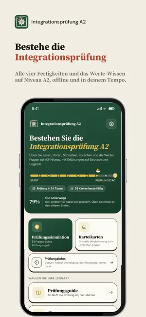 Integrationsprüfung A2 screenshot 1