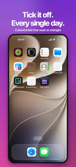 Daily Check Widget screenshot 1