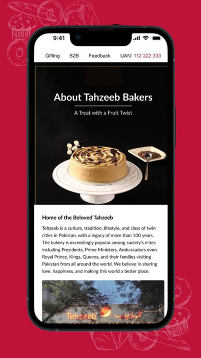 Tehzeeb Bakers Screenshot