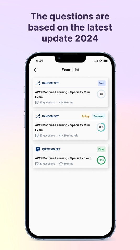 #3. Machine Learning ExamSimulator (iOS) 由: Nguyen Duy Khanh