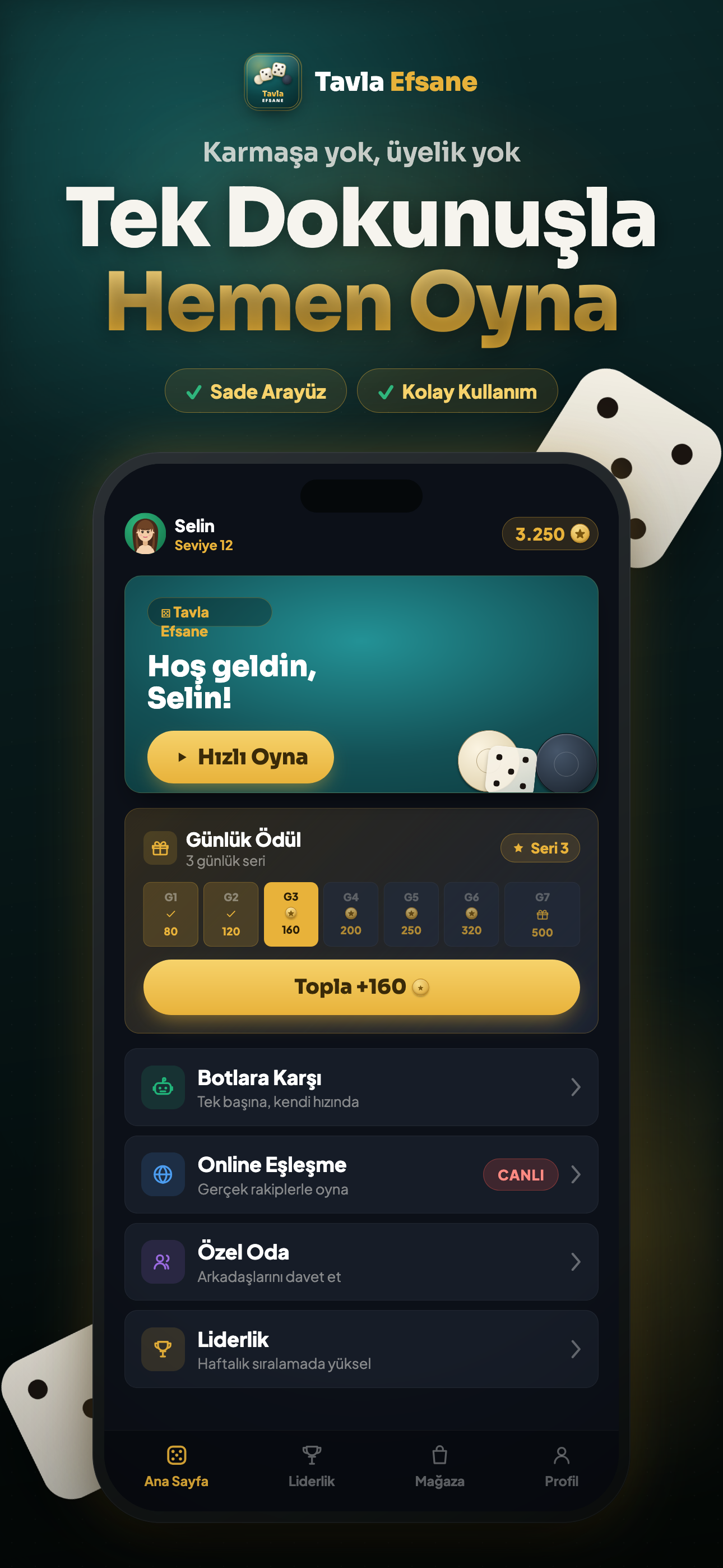 Tavla Efsane — İnternetsiz screenshot 7