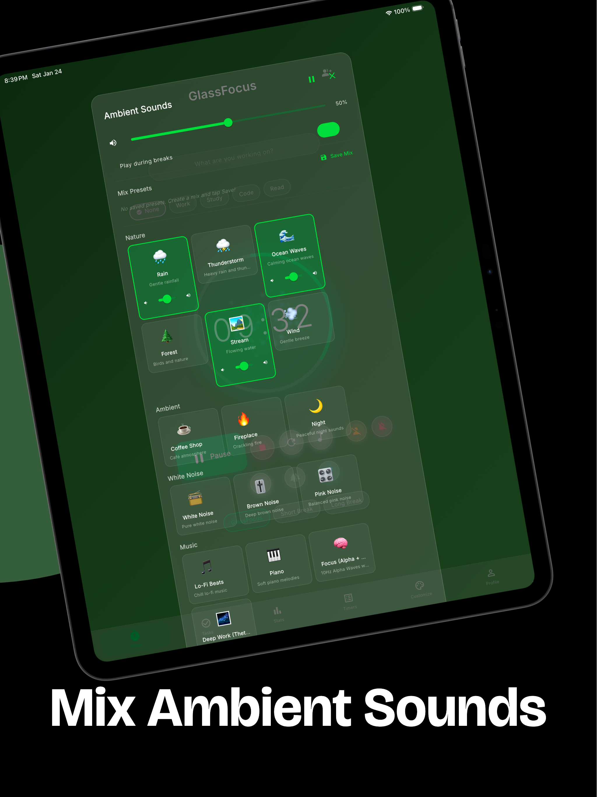GlassFocus: Focus & Todos screenshot 14