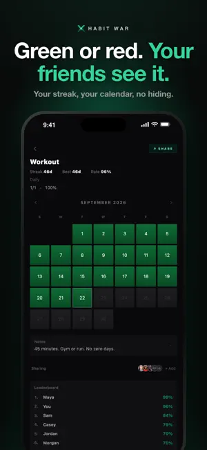 Habit War: Habits with Friends screenshot 3