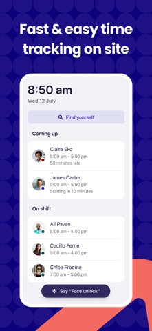 Deputy Time Clock screenshot