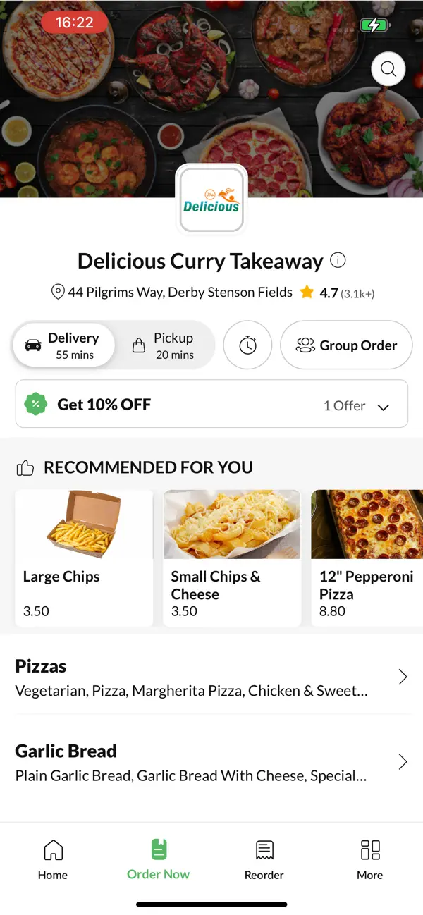 Screenshot #2 pour Delicious Curry Takeaway