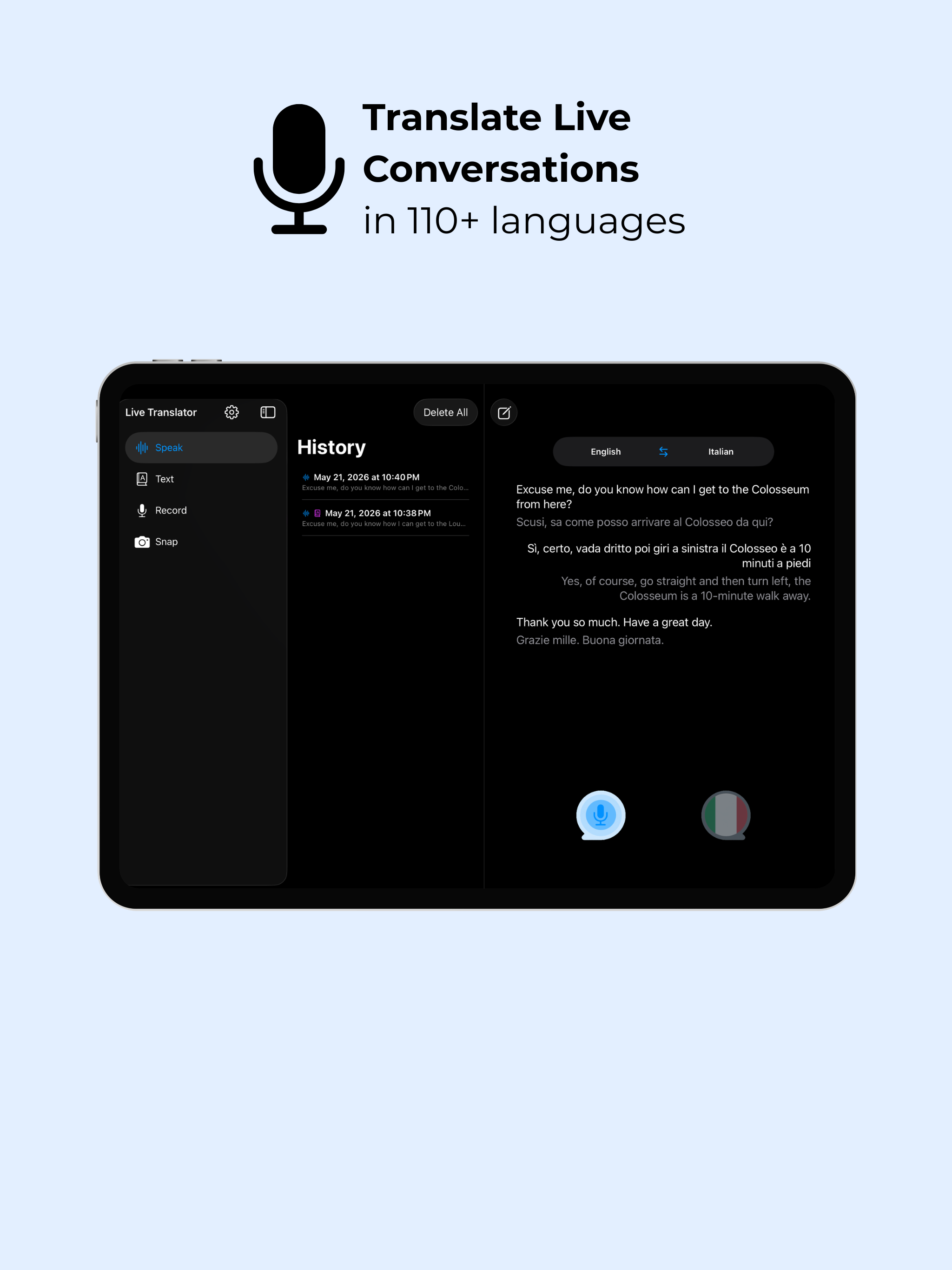 Live Translator - Voice, Photo