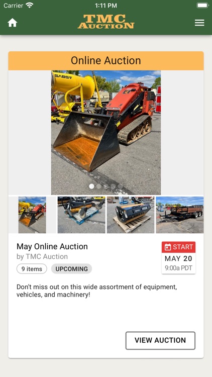 TMC Auction