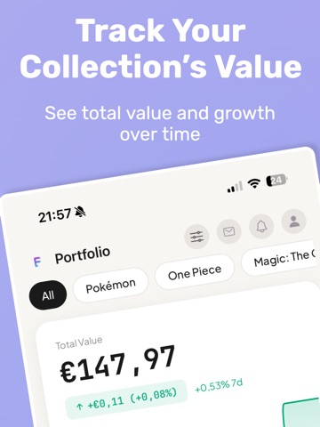 Flipzi TCG Price Tracker iPad screenshot