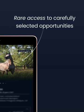 Aravest iPad screenshot