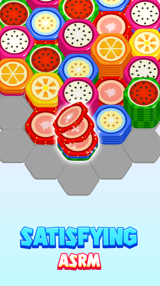 #5. Fruitagon: Stack Sort (iOS) Bởi: ABI GLOBAL LTD.