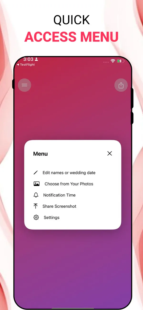 #4. Wedding Countdown Timer (iOS) Ved: techguardian